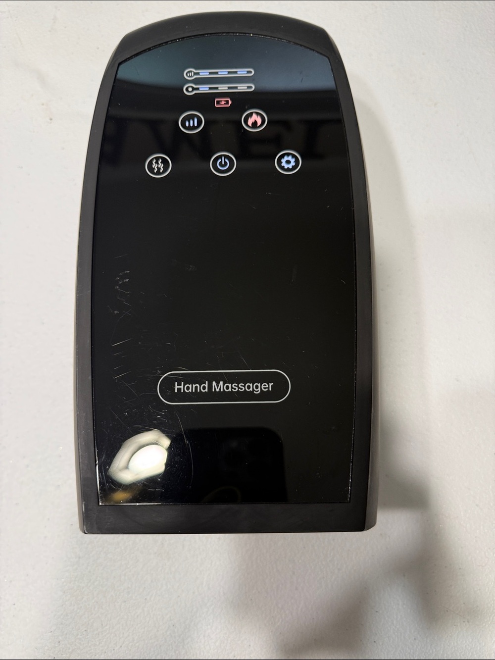 Black Hand Massager - Portable Hand Massage Device